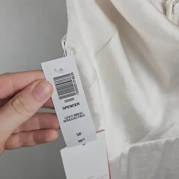 Aritizia Sunday Best Spencer Mini Dress  Light Birch Size Small - Picture 4 of 11